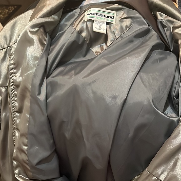 Westbound Sport Medium Grey/Silver Shimmer Jacket - Picture 9 of 9